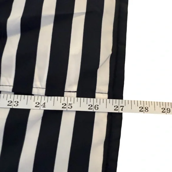 CJ Banks Navy White Striped Reversible Vest 2X Outdoor Nautical Coastal Classic - Picture 12 of 12